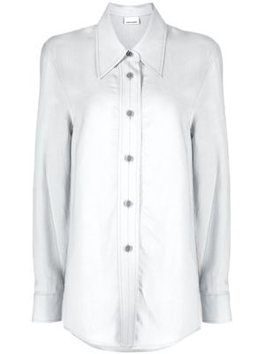 Low Classic long-sleeve buttoned shirt - Blue