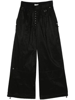 Low Classic low-waist wide-leg banding pants - Black
