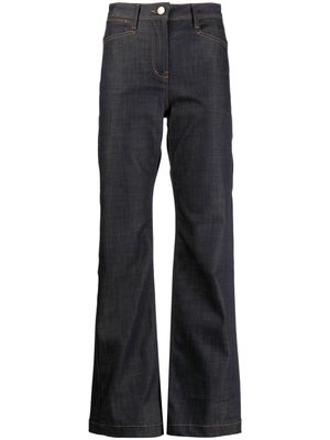 Low Classic mid-rise flared jeans - Blue