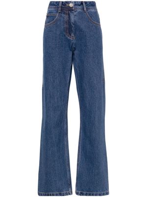 Low Classic mid-rise straight jeans - Blue