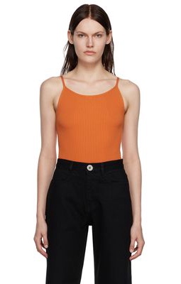 LOW CLASSIC Orange Rib Bodysuit