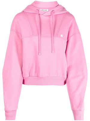 Low Classic panelled drawstring hoodie - Pink