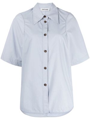 Low Classic pointed-collar cotton shirt - Blue