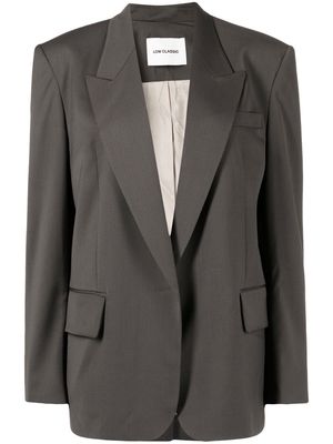 Low Classic Single-breasted tailored blazer - Grey