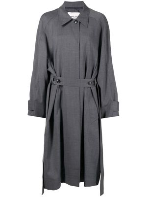 Low Classic single-breasted tailored coat - Grey