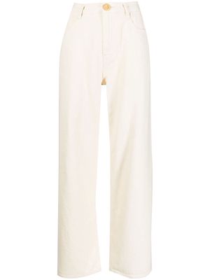 Low Classic straight-leg jeans - White