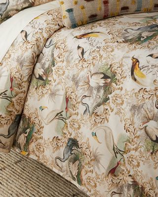 Low Country Birds King Duvet Cover