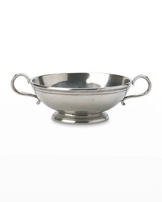 Low Footed Bowl with Handles