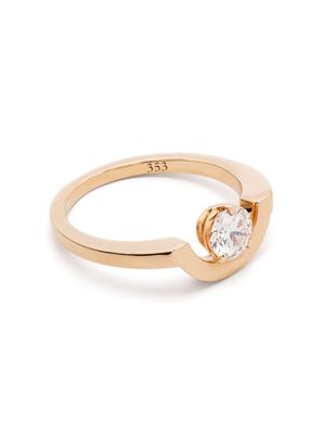 Loyal.e Paris 18kt recycled rose gold Intrépide Petit Arc diamond ring - Pink