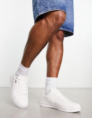 Loyalty & Faith terrence embossed logo sneakers in white