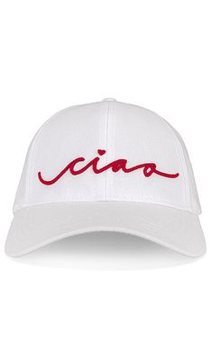 LPA Ciao Hat in White.