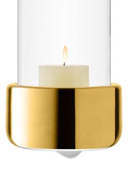 LSA Aurum Lantern/Vase in Clear/Gold