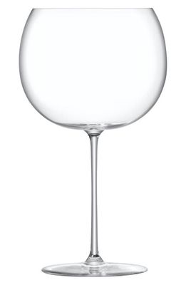 LSA Borough Set of 4 Balloon Wine Glasses in Clear