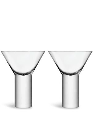 LSA International Boris cocktail glass set - CLEAR