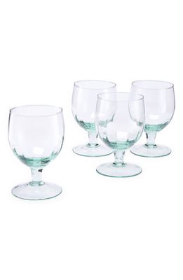LSA MIA WINE GLASS 12 OZ RECYCLED/ in Clear