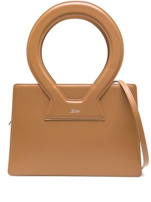 LUAR large Ana leather tote bag - Brown