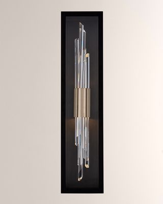 Lucca Gold Outdoor Wall Sconce