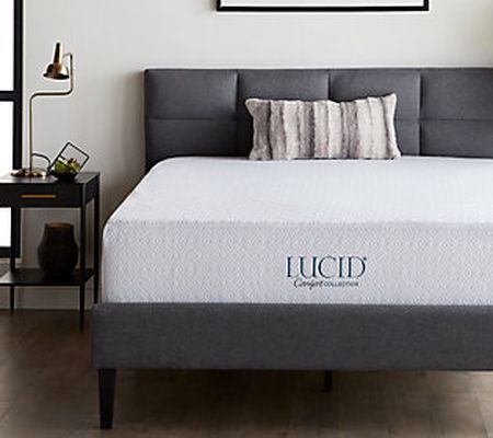 Lucid Comfort Collection 12" Memory Foam King M attress