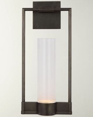 Lucid Single Bracketed Sconce by Ray Booth