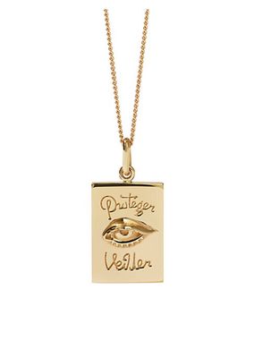 Lucien Proteger Gold-Plated Necklace