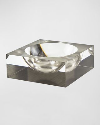 Lucite Decorative Bowl