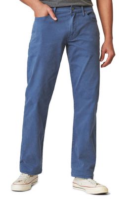 Lucky Brand 363 Relaxed Straight Leg Sateen Pants in Yale