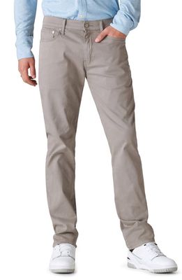 Lucky Brand 410 Athletic Stretch Cotton Five Pocket Pants in Brushed Nickel
