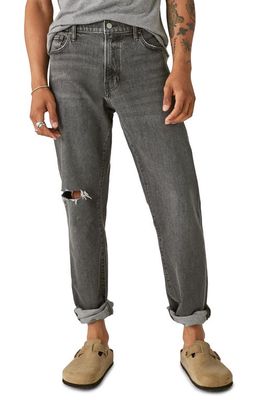 Lucky Brand 412 Ripped Athletic Slim Fit Stretch Jeans in Eclipse