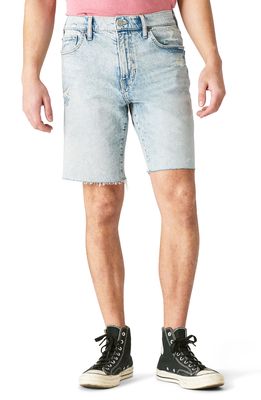 Lucky Brand 9" Ripped Athletic Straight Shorts in Sherman