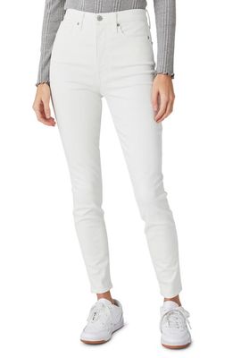 Lucky Brand Ava Mid Rise Skinny Jeans in Bright White