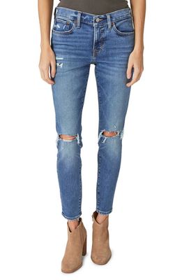 Lucky Brand Ava Ripped Mid Rise Skinny Jeans in Spellbound Dest