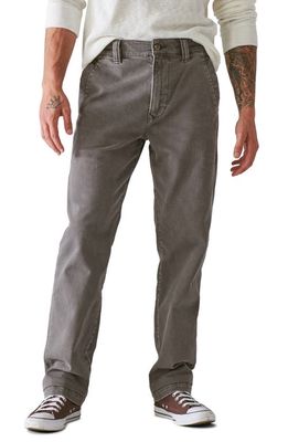 Lucky Brand Classic Stretch Twill Chinos in Eiffel Tower