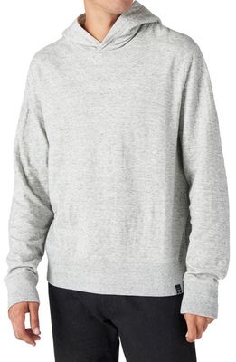Lucky Brand Duofold Cotton Hoodie in Heather Grey