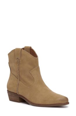Lucky Brand Hadrya Western Bootie in Distressed