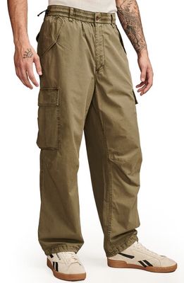 Lucky Brand Parachute Cargo Pants in Olive Night