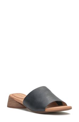 Lucky Brand Raffy Slide Sandal in Black