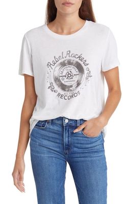 Lucky Brand Rebel Rockers Graphic T-Shirt in Blanc De Blanc
