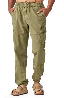 Lucky Brand Ripstop Cargo Pants in Burnt Olive