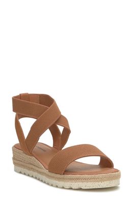 Lucky Brand Thimba Ankle Wrap Espadrille Sandal in Sunburn Linels