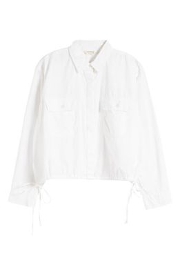 Lucky Brand Utility Button-Up Shirt in Bright White