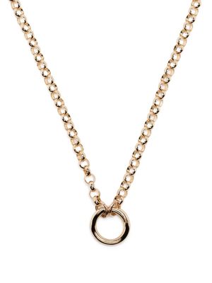 Lucy Delius Jewellery 9kt yellow gold Heavy Belcher chain necklace