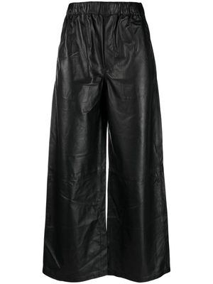 Ludovic de Saint Sernin high-waist wide-leg trousers - Black