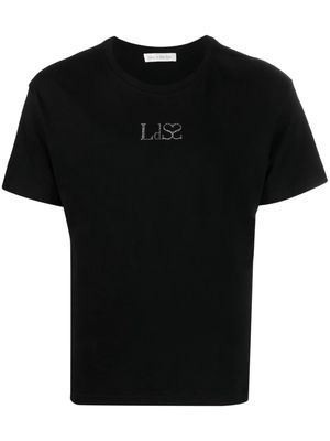 Ludovic de Saint Sernin logo-embellished cotton T-shirt - Black