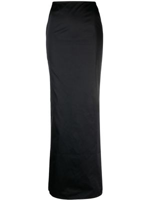 Ludovic de Saint Sernin wool-blend maxi skirt - Black