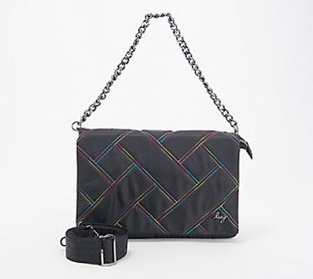 Lug E/W Shoulder Bag with Chain Strap - Huddle
