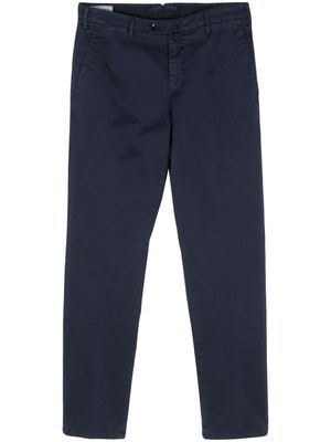 LUIGI BIANCHI MANTOVA cotton chino trousers - Blue