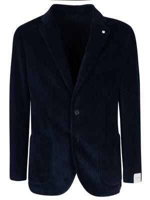 Luigi Bianchi Mantova Ribbed Blazer