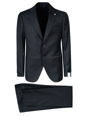 Luigi Bianchi Mantova Two-button Fitted Suit