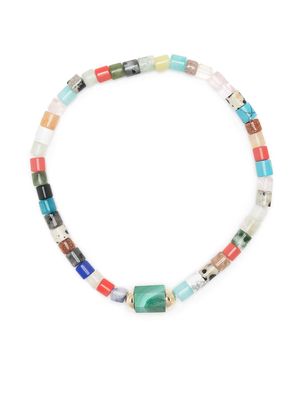 LUIS MORAIS malachite multi-bead bracelet - Multicolour
