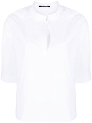 Luisa Cerano half-length sleeves shirt - White